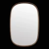 Oval Walnut Mirror