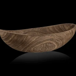 Oval Wood Bowl