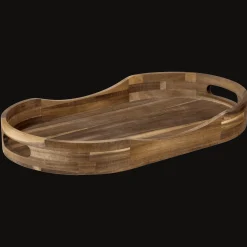 Oval Wood Tray