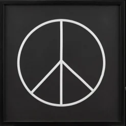 Peace Sign Neon Light Up Wall Art