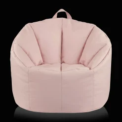 Pink Canvas Bean Bag