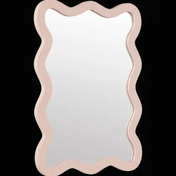 Pink Wavy Mirror