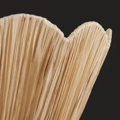 Raffia Scalloped Ceiling Lamp