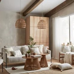 Rattan Natural Ceiling Lamp