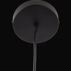 Ribbed Beige Ceiling Lamp