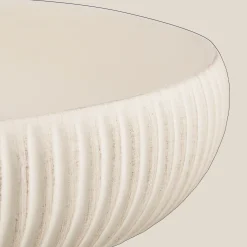 Ribbed Ceramic Bowl
