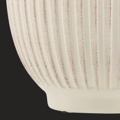 Ribbed Ceramic Table Vase