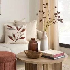 Ribbed Glass Table Vase