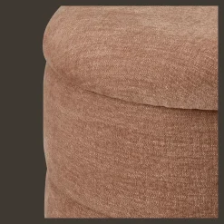 Ribbed Ottoman with Storage