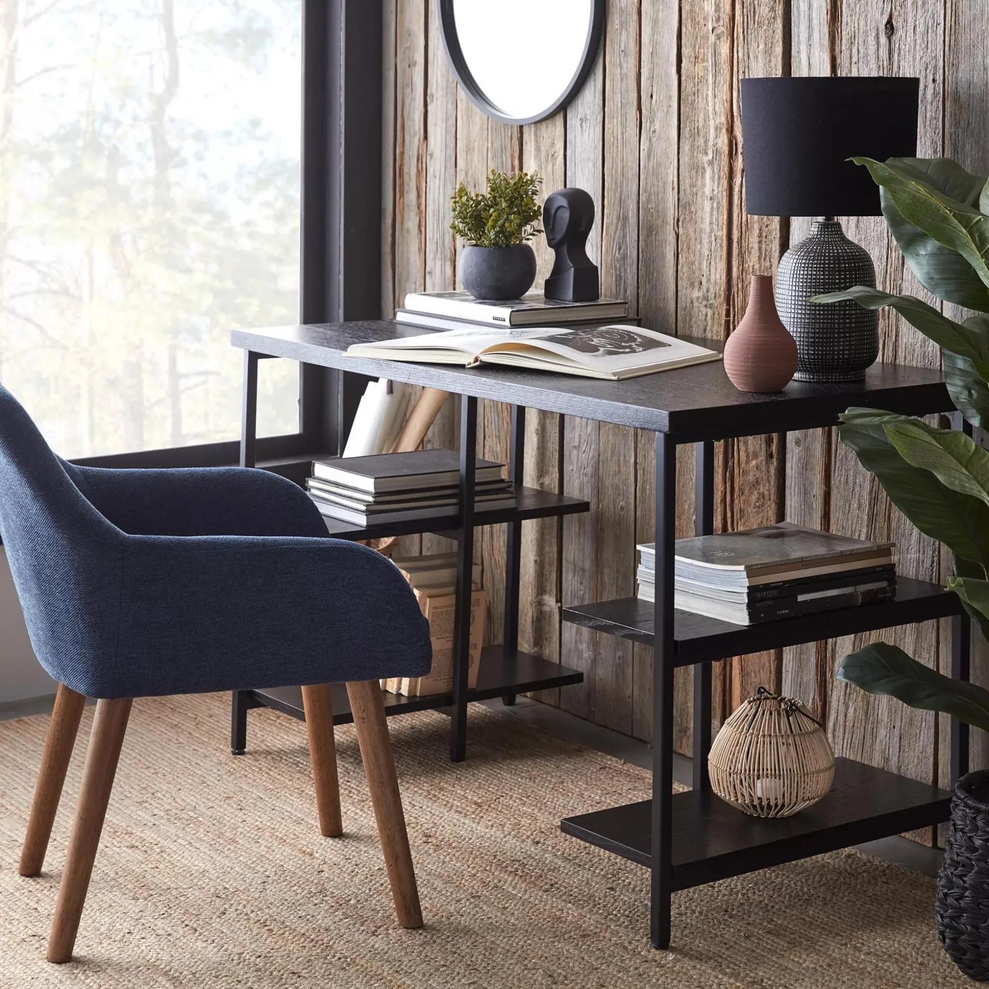 Round Linen Lamp Shade