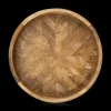 Round Mango Wood Tray