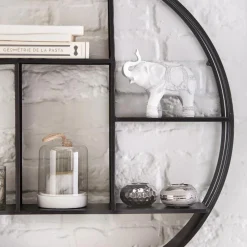 Round Metal Wall Shelf