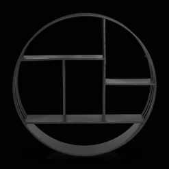 Round Metal Wall Shelf