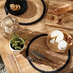 Round Natural Fiber Placemat