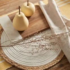 Round Straw Placemat