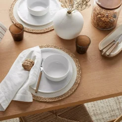 Round Straw Placemat