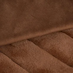 Rust Cougar Faux Fur Throw