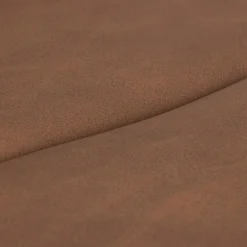 Rust Matte Faux Leather and Metal Adjustable Bar Stool