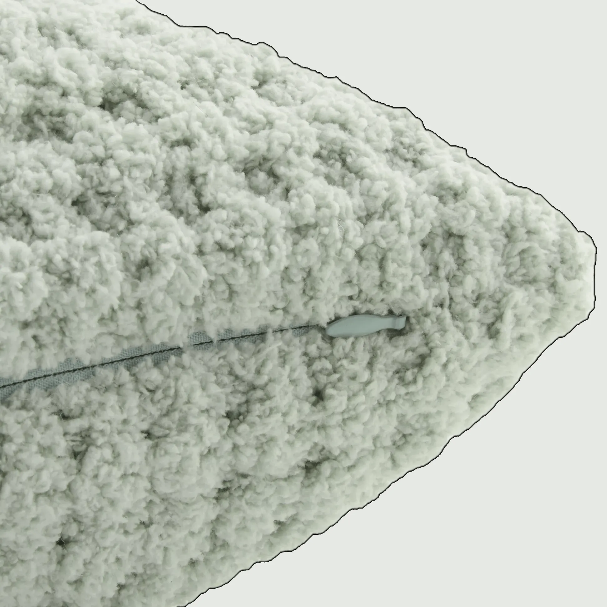 Sage Cory Chenille Decorative Lumbar Pillow