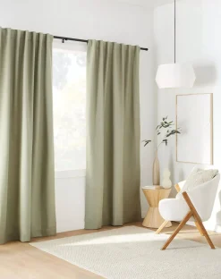 Sage Taha Rod Pocket Back Tab Blackout Curtain