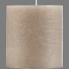 Sand Marled Pillar Candle