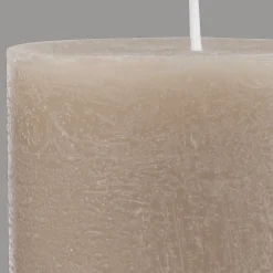 Sand Marled Pillar Candle