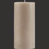 Sand Marled Pillar Candle