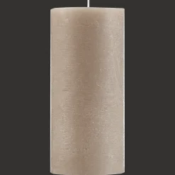 Sand Marled Pillar Candle