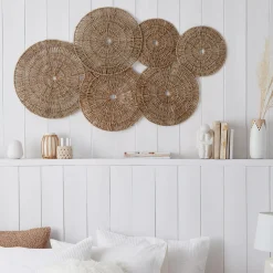 Seagrass Circles Wall Art