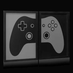 Set of 2 Controller Wall Art