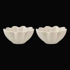 Set of 2 Flower Bowls
