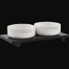 Set of 2 pet bowls