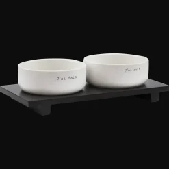 Set of 2 pet bowls