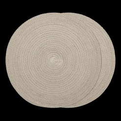 Set of 2 Round Placemats