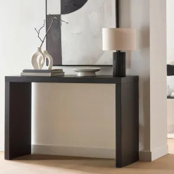 Set of 2 Speckled Ceramic Table Vase