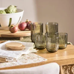 Set of 4 Wood Coasters