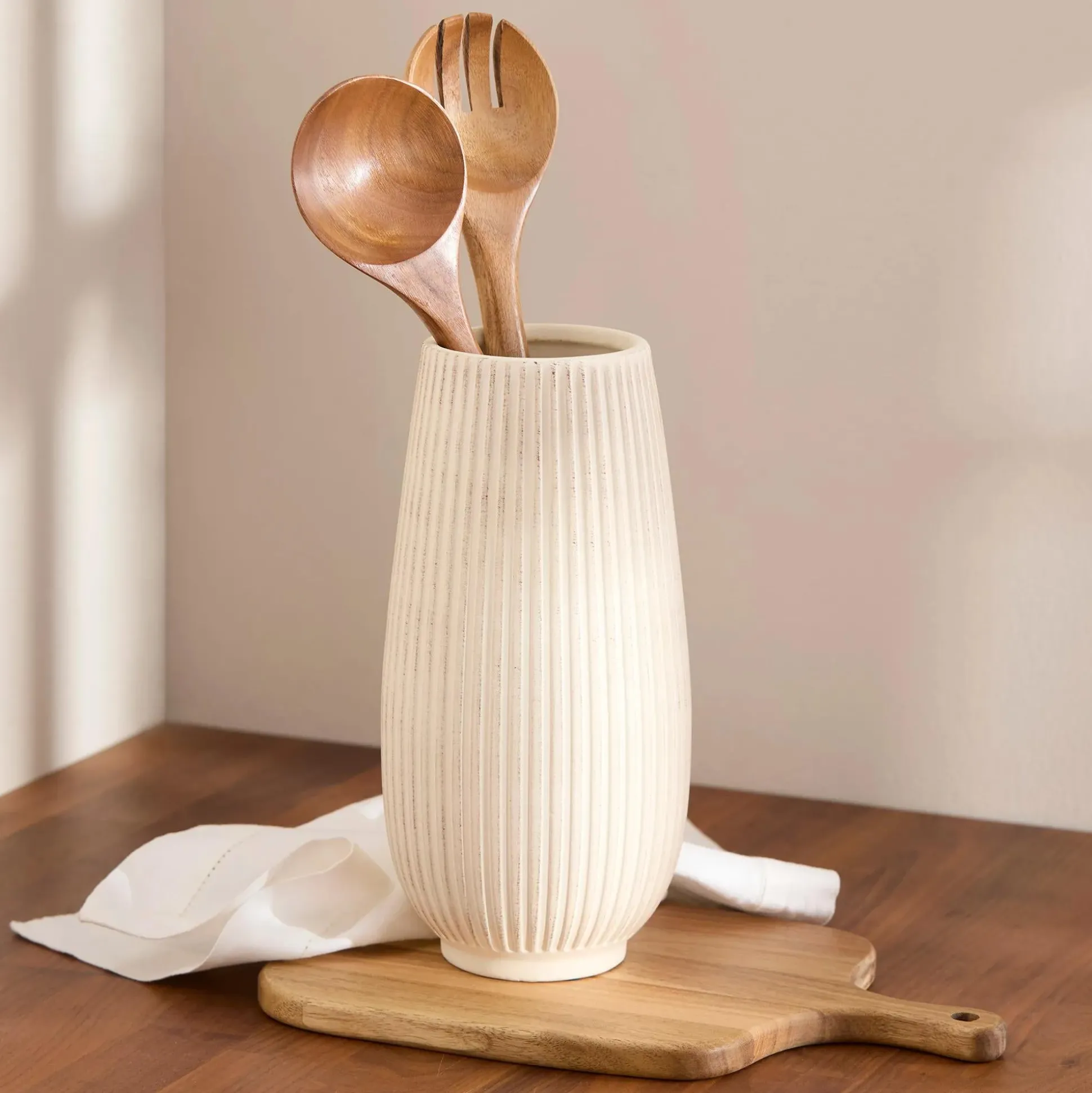 Set of Wood Spoon & Fork
