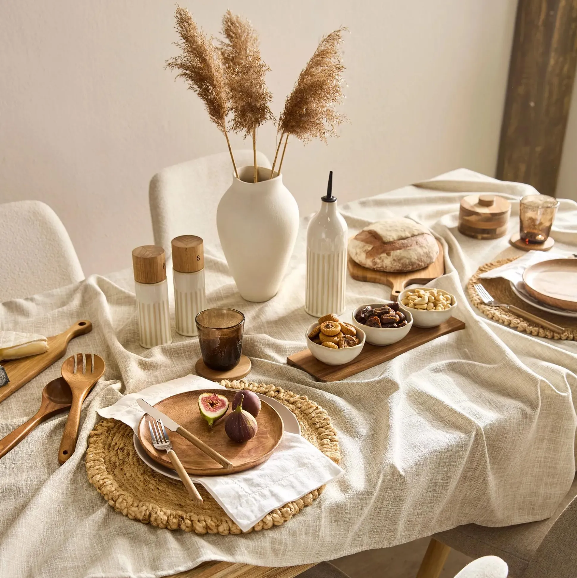 Set of Wood Spoon & Fork