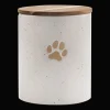 Speckled Ceramic Dog Cookie Jar