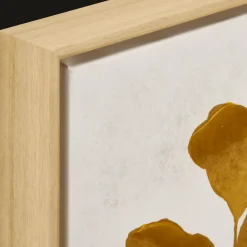 Stem Bouquet Framed Canvas