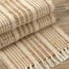 Striped Natural Table Runner