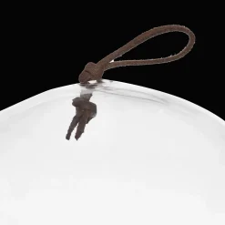 Tall Glass Dome with Acadia Wood Base