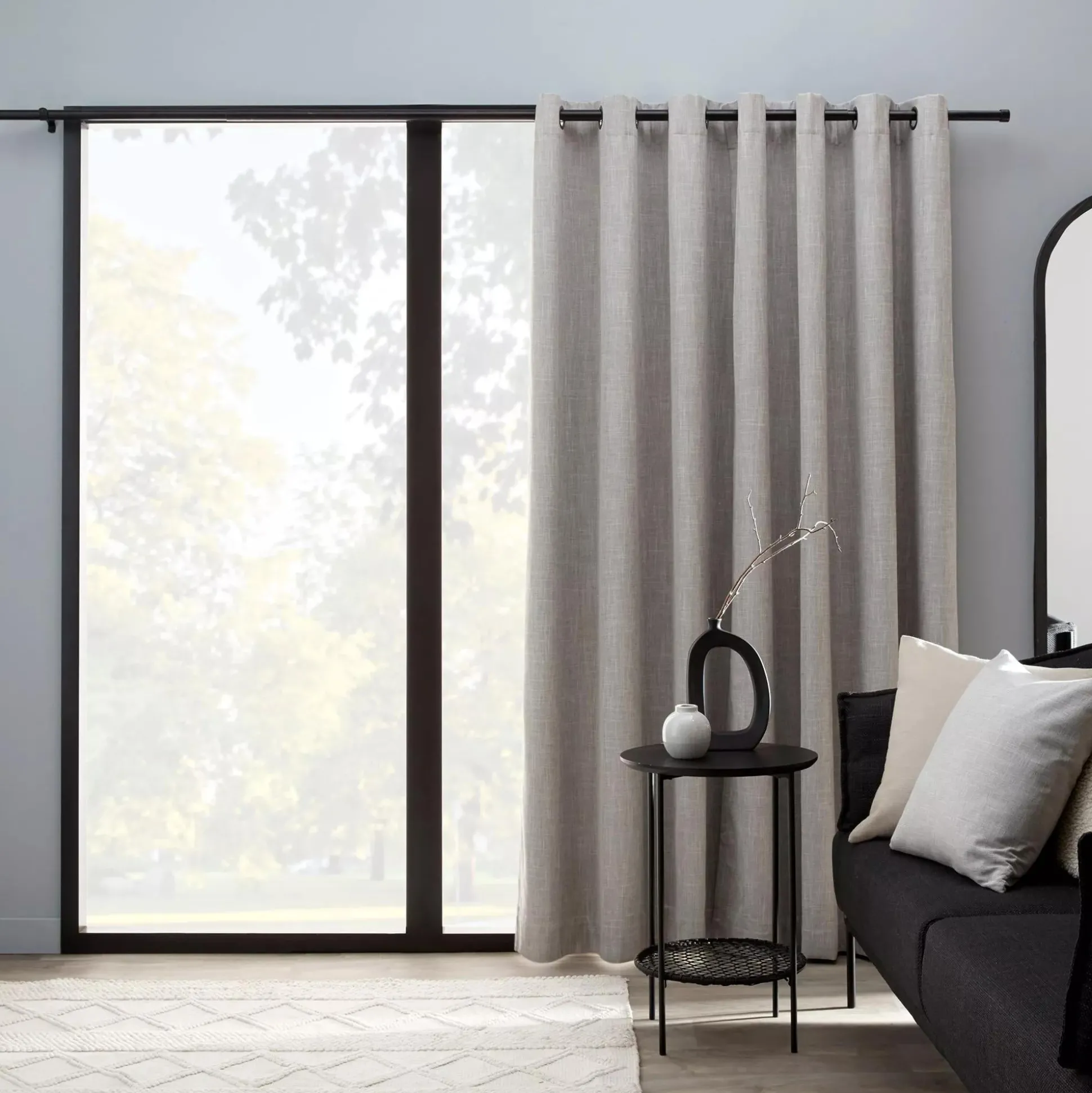 Taupe Chita Blackout Curtain