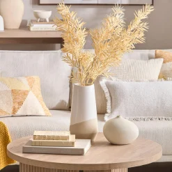 2-Tone Ceramic Table Vase