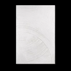 Tone on Tone Embossed Abstract Oil Painting