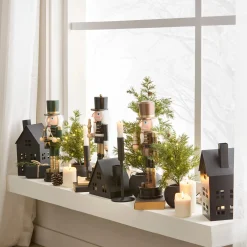 Triangle Metallic Decorative House