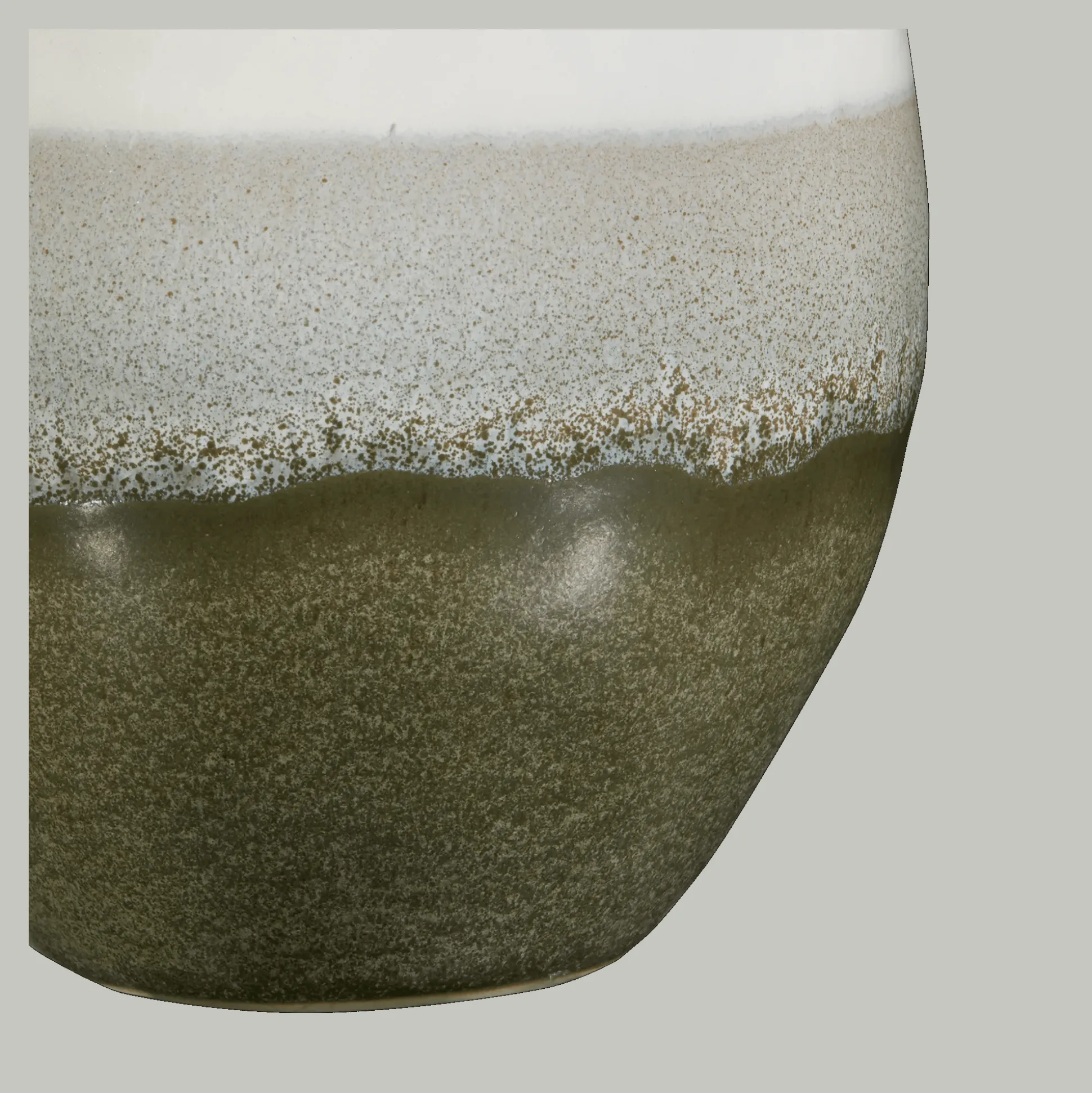 Two Tone Ceramic Table Vase