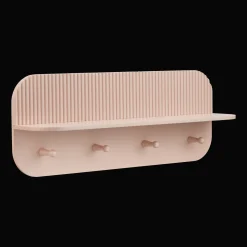 Wall Shelf with Hooks