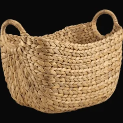 Water Hyacinth Basket with Handles