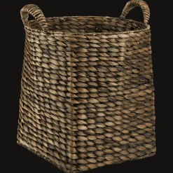 Water Hyacinth Brown Basket